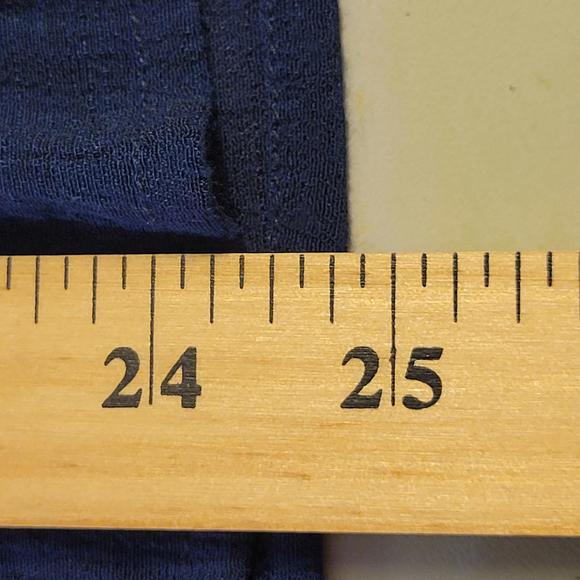 Westport Blue Red Embroidered Metallic Sleeveless Dress Women Petite Size XL - Picture 6 of 10